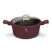 BERLINGERHAUS Kastrol s titanovým povrchem a poklicí 28 cm Leonardo Collection BH-8042