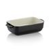 KELA Zapékací mísa keramická MALIN 22,5 x 12,5 cm černá KL-11934