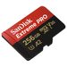 SanDisk Extreme Pro microSDXC 256 GB 170 MB/s A2 C10 V30 UHS-I U3, adapter