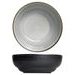 HIT Jídelní sada talířů 18 ks Kos černá/šedá HT-24327298