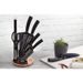 BERLINGERHAUS Sada nožů ve stojanu 8 ks Black Rose Collection BH-2421