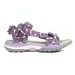 GEOX sandále J BOREALIS G. A GREY/LILAC