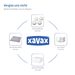 Xavax Giant Universal Stand for Wash. Machine/Dryer with Base Division, 60x60cm