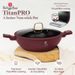 BERLINGERHAUS Pánev wok s poklicí a titanovým povrchem 30 cm Leonardo Collection BH-8035