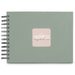 Hama album klasické spirálové FINE ART 24x17 cm, 50 stran, sage, černé listy