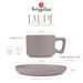 BERLINGERHAUS Sada hrnků na espresso s podšálkem 8 ks 100 ml Taupe Collection BH-10016