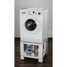 Xavax Giant Universal Stand for Wash. Machine/Dryer with Base Division, 60x60cm