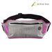 Hama Running Sports Hip Pouch for Smartphones, grey/pink