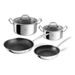 BERLINGERHAUS Sada nádobí s titanovým povrchem 6 ks Eternal Collection BH-8517