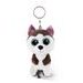 NICI Glubschis klíčenka Pes Husky Barkley 9cm