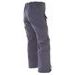 Softshellové nepremokavé nohavice podšité fleecom sivé