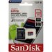 SANDISK ULTRA MICROSDXC 400 GB 100 MB/S A1 CLASS 10 UHS-I, ANDROID, ADAPTÉR - PAMÄŤOVÉ MÉDIA - PC, MP3, TABLET A MOBIL