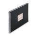 Hama album klasické spirálové FINE ART 36x32 cm, 50 stran, nová černá, bílé listy