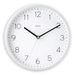 Hama Menorca, nástěnné hodiny řízené rádiovým signálem, 25 cm, bílé