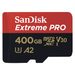 SanDisk Extreme Pro microSDXC 400 GB 170 MB/s A2 C10 V30 UHS-I U3, adapter