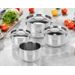 EXCELLENT HOUSEWARE Sada nádobí nerez EXCELLENT 7 ks KO-170422650