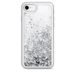 White Diamonds Sparkle, kryt pro Apple iPhone 6/6s/7/8/SE 2020/SE 2022, stříbrné hvězdičky