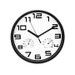 SEGNALE Nástěnné hodiny s teploměrem a vlhkoměrem 25 cm bílá KO-837362300bila