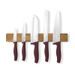 BERLINGERHAUS Sada nožů s magnetickým držákem z akátového dřeva 6 ks Leonardo Collection BH-2944