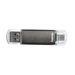 Hama flashPen "Laeta Twin" 32 GB 10 MB/s, šedý