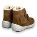 Superfit dětská zimní obuv 1-106314-3000 GROOVY 2.0 BRAUN/GELB
