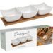 EXCELLENT HOUSEWARE Servírovací misky na dřevěném podnose sada 4 ks KO-210001440