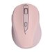 Hama bezdrátová optická myš WM-400, tichá, růžová