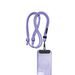 Black Rock Universal Lanyard, šňůrka na mobil, s karabinkou, 30-60 cm, fialová