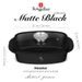 BERLINGERHAUS Pekáč s poklicí s titanovým povrchem Matte Black Collection BH-8779
