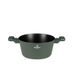 BERLINGERHAUS Kastrol s titanovým povrchem a poklicí 24 cm Matte Green Collection BH-8201