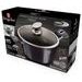 BERLINGERHAUS Kastrol s poklicí s mramorovým povrchem 20 cm Carbon PRO Line BH-6892