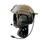 RAC HEADSET pro helmy FAST - Ranger Green