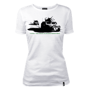 Tričko FROGGEAR - Humvee / dámské - bílá