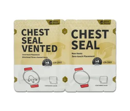 Krytí hrudníku - Chest Seal s ventilem - dvojbalení