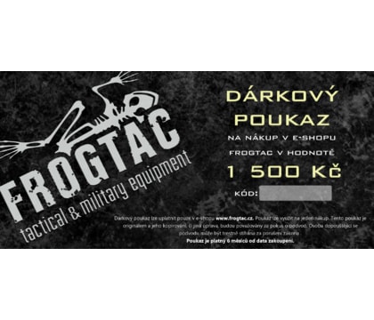 Dárkový poukaz 1 500 Kč