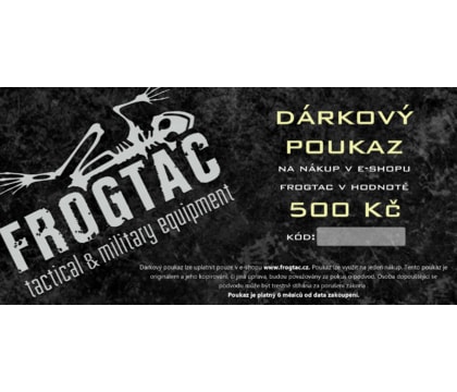 Dárkový poukaz 500 Kč