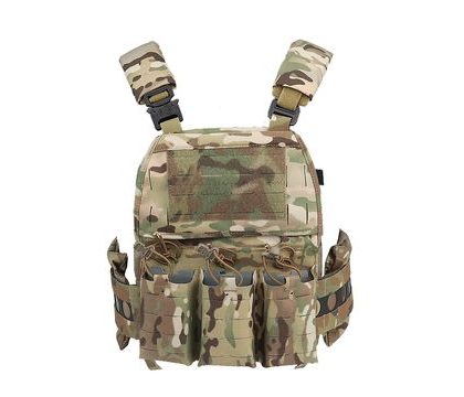 Nosič plátů laser molle V5 - Multicam