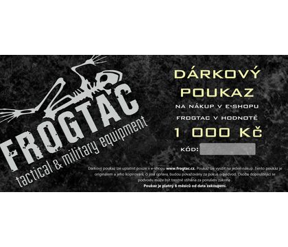 Dárkový poukaz 1 000 Kč