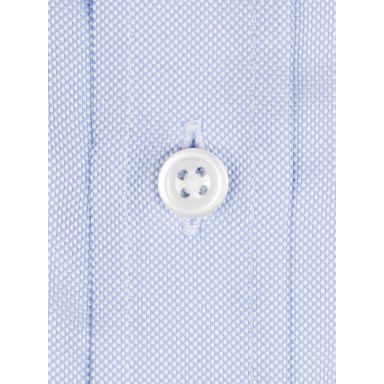 Charles Tyrwhitt Spread Collar Non-Iron Bengal Stripe Shirt — Royal Blue