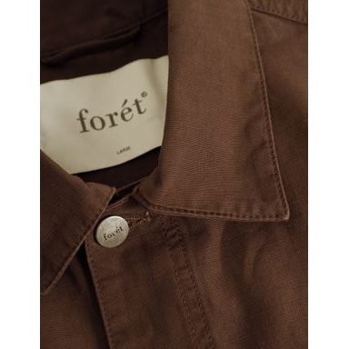 By The Oak Worker Jacket with Pockets — Rust