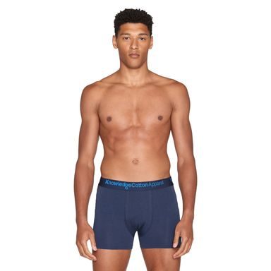 KnowledgeCotton Apparel 2-Pack Underwear — Grey Melange