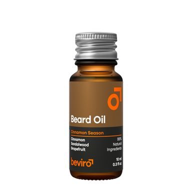 Podróżny olejek do brody Beviro Cinnamon Season (10 ml)