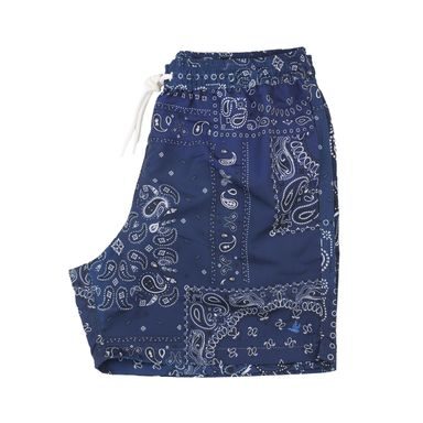 Brooksfield Linen Weekend Shorts — Azure