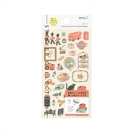 Traveler's — British Stickers (2710)