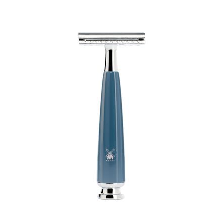 Maszynka do golenia Mühle RYTMO R228 z zamkniętą głowicą (niebieska żywica)