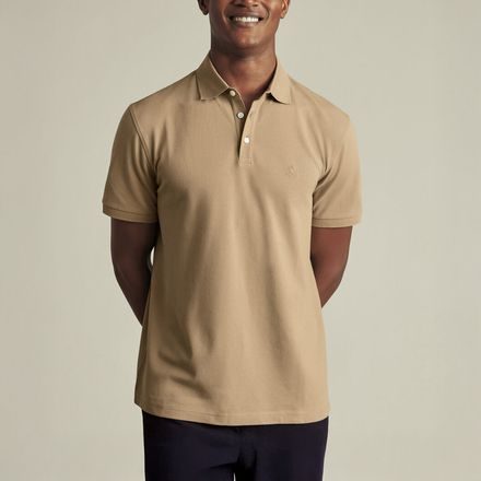 Charles Tyrwhitt Pique Polo — Tan