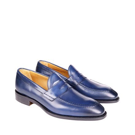 Berwick Hamilton — Navy / Leather
