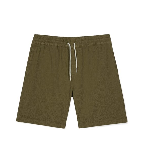 Krótkie spodenki bawełniane Portuguese Flannel Atlantico - Olive