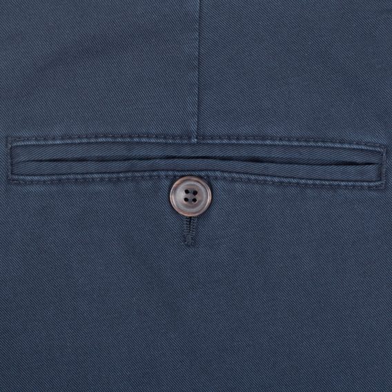 Wygodne spodnie chinos John & Paul - navy