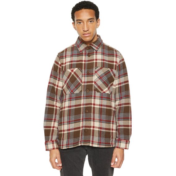 KnowledgeCotton Apparel — Checked Overshirt